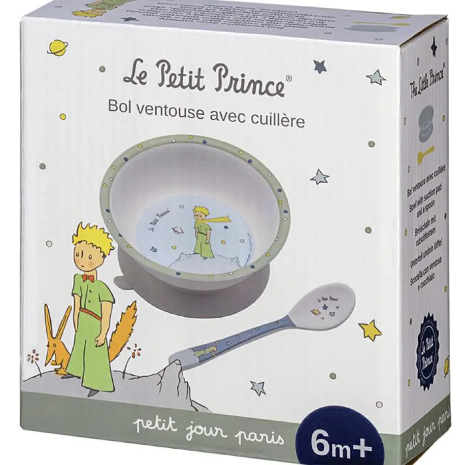 Clearance Petit Jour Paris Bol à ventouse + cuillère Le Petit Prince