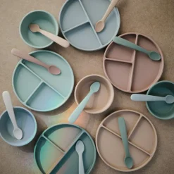 Bol à ventouse en silicone Blush|Mushie