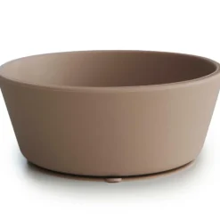 Best Mushie Bol à ventouse en silicone Natural