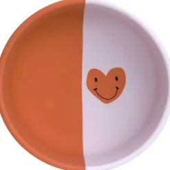 Bol en silicone Happy Rascals Coeur lavande|Lässig Hot