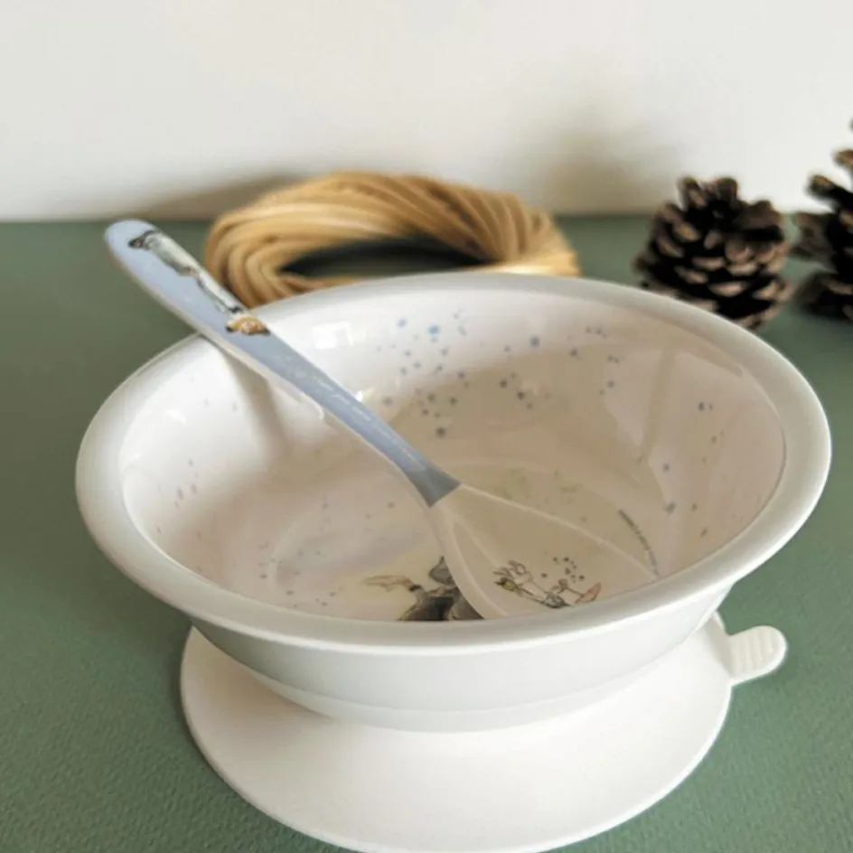 Clearance Petit Jour Paris Bol ventouse + cuillère Ernest et Célestine