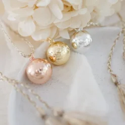 Bola de grossesse Astre cordon moka (or jaune 18 carats)|Pleine Lune Sale