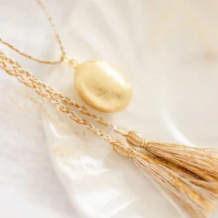 Bola de grossesse Cocon cordon moka (or jaune 18 carats)|Pleine Lune Hot