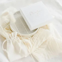 Online Pleine Lune Bola de grossesse Cœur à cœur cordon blush (or jaune 18 carats)