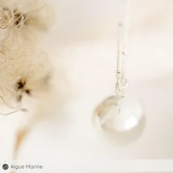 Sale Pleine Lune Bola de grossesse Equilibre chaîne personnalisable (plaqué argent 925)