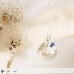 Sale Pleine Lune Bola de grossesse Equilibre chaîne personnalisable (plaqué argent 925)