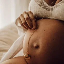 Bola de grossesse Gaïa chaîne (or jaune 18 carats)|Pleine Lune Clearance