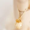 Bola de grossesse Gri-Gri Etoile chaîne (or jaune 18 carats)|Pleine Lune Outlet