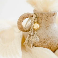 Best Pleine Lune Bola de grossesse Mala cordon personnalisable (or jaune 18 carats)