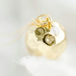 Sale Pleine Lune Bola de grossesse chaîne (or jaune 18 carats)