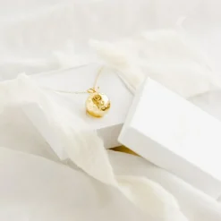 Sale Pleine Lune Bola de grossesse chaîne (or jaune 18 carats)