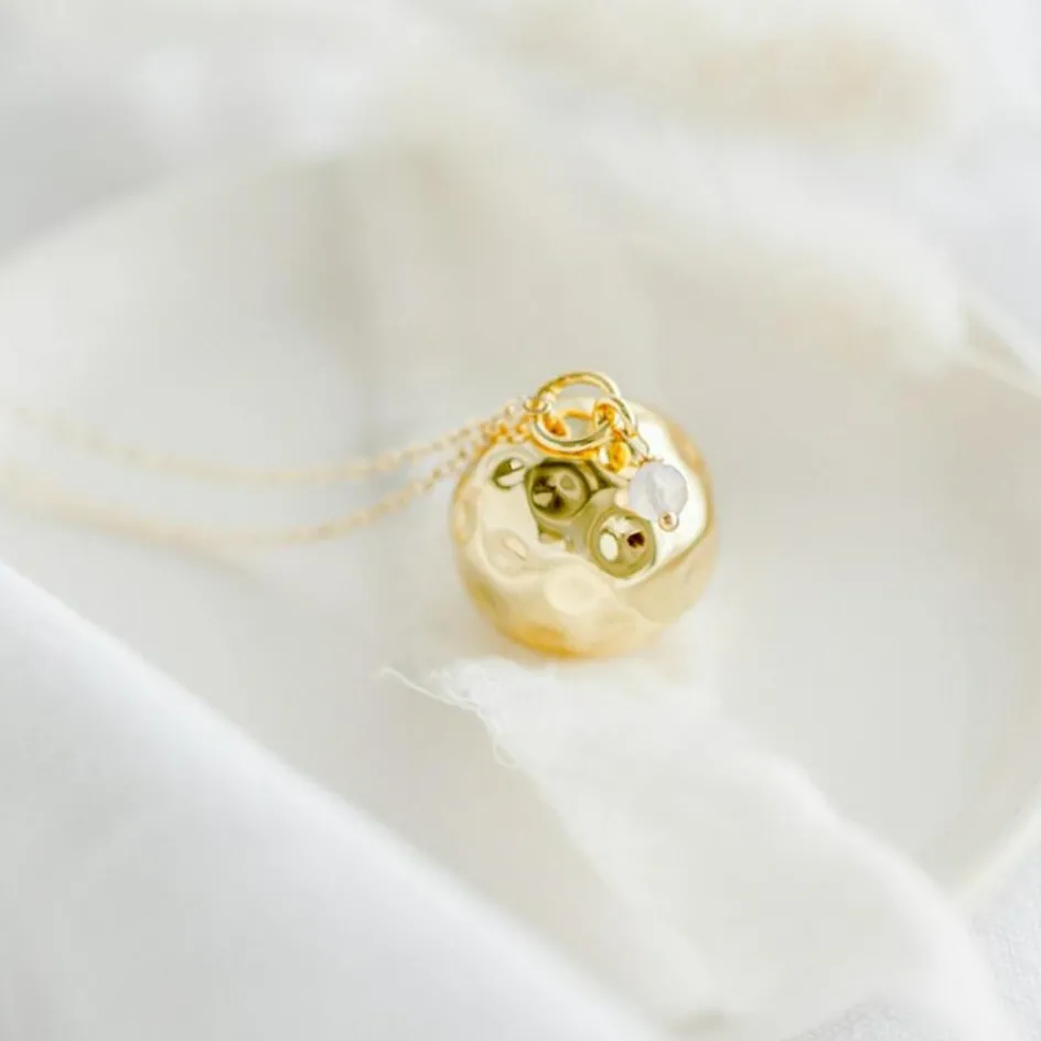 Sale Pleine Lune Bola de grossesse chaîne (or jaune 18 carats)