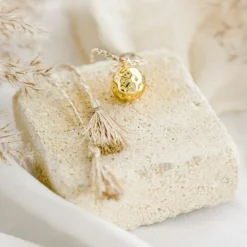 Outlet Pleine Lune Bola de grossesse cordon moka (or jaune 18 carats)