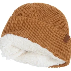 Bonnet bébé en teddy coton bio Soul Caramel (0-3 mois)|Baby's Only Hot