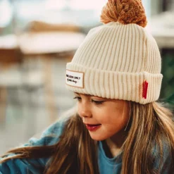 Clearance Hello Hossy Bonnet Block Sandy (2-5 ans)