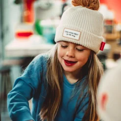 Clearance Hello Hossy Bonnet Block Sandy (2-5 ans)