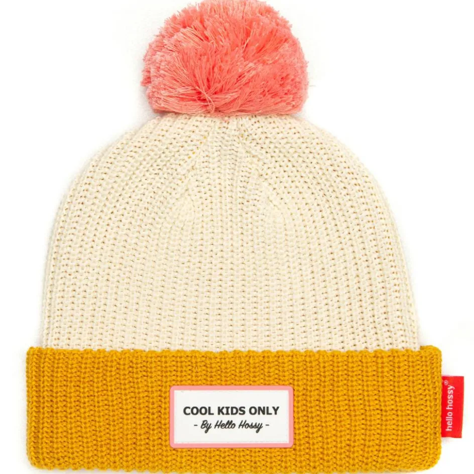 Best Hello Hossy Bonnet Color Block Camel (2-5 ans)