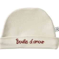 Bonnet de naissance Bouille d'amour sable (naissance)|BB & Co Clearance