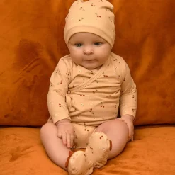 Bonnet de naissance en coton Cerise (1 mois)|BB & Co Outlet