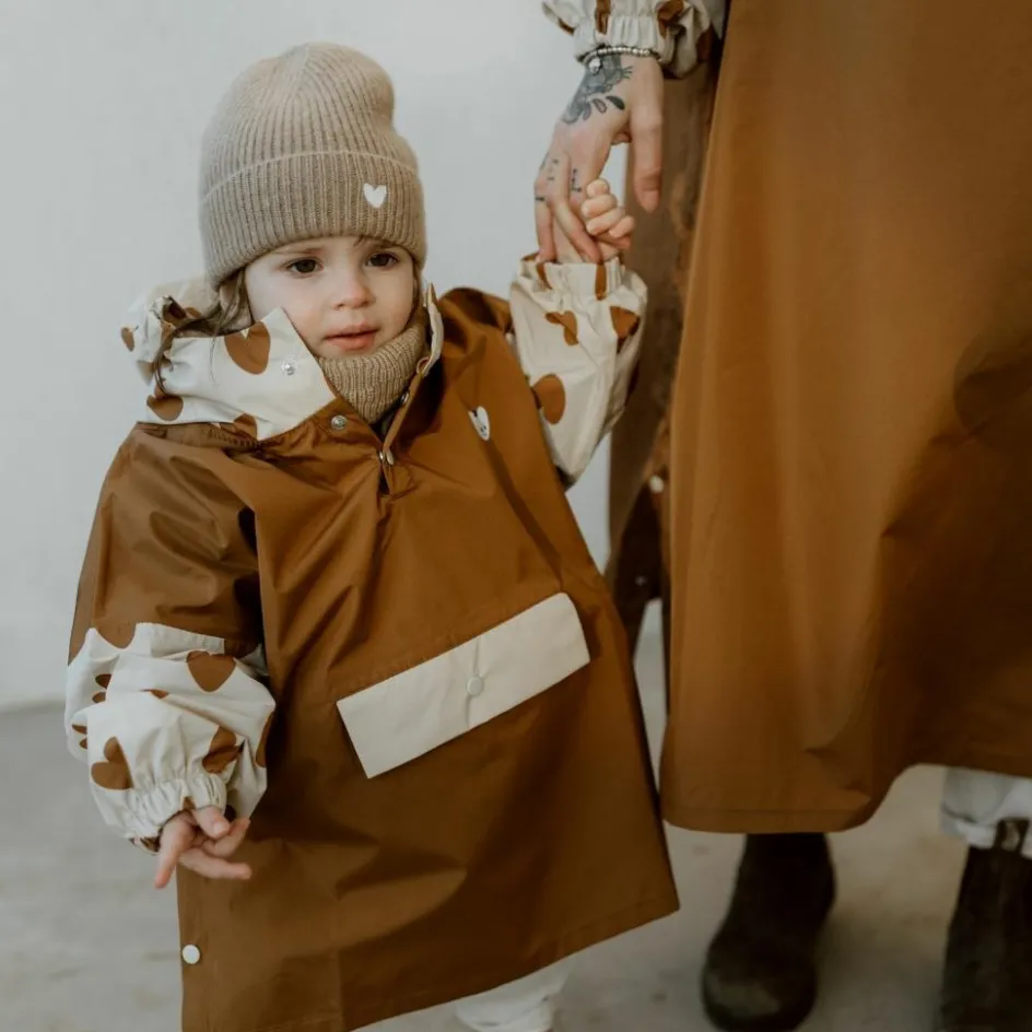 Hot Atelier Wagram Bonnet en laine Sable (0-12 mois)