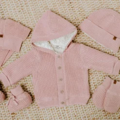 Bonnet teddy Soul Vieux rose (12-18 mois)|Baby's Only Outlet