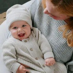 Best Baby's Only Bonnet teddy Soul Warm linen (12-18 mois)