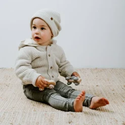 Best Baby's Only Bonnet teddy Soul Warm linen (12-18 mois)