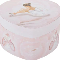 Boîte à bijoux coeur phosphorescent Ballerine|Trousselier Hot