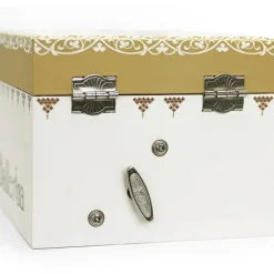 Boîte à bijoux musicale cube phosphorescente Ballerina|Trousselier