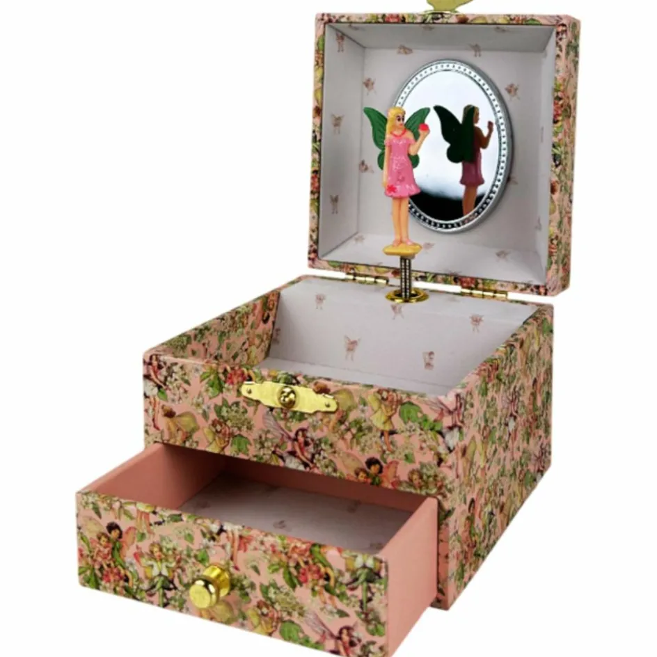 Online Trousselier Boîte à bijoux musicale Cube Flower Fairies