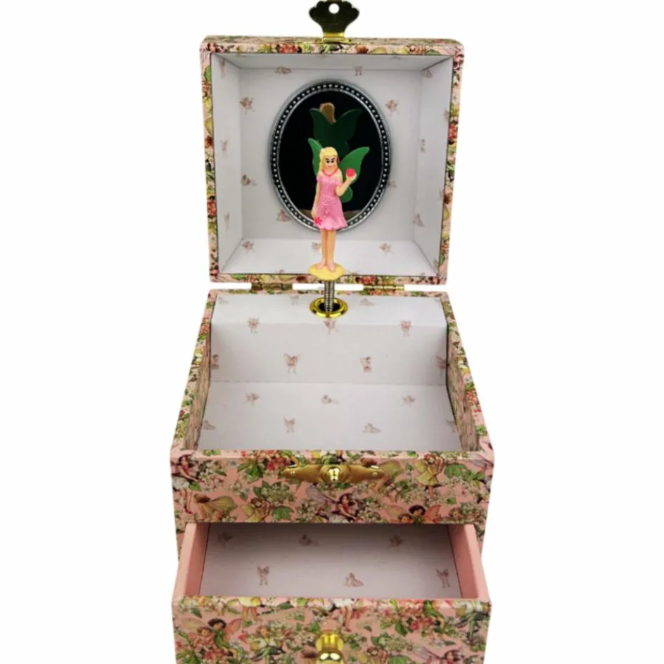Online Trousselier Boîte à bijoux musicale Cube Flower Fairies
