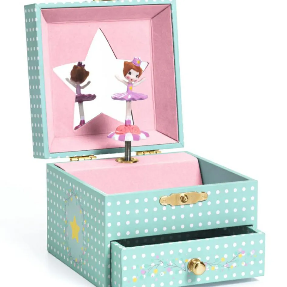 New Djeco Boîte à bijoux musicale Délicate ballerine