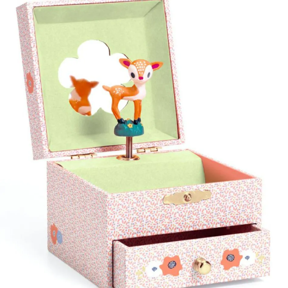 Boîte à bijoux musicale Faon des bois|Djeco Best