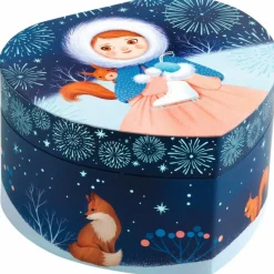 Clearance Djeco Boîte à bijoux musicale Patineuse