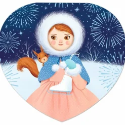 Clearance Djeco Boîte à bijoux musicale Patineuse