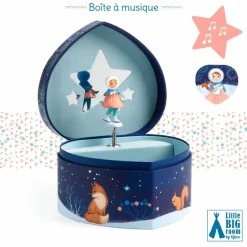 Clearance Djeco Boîte à bijoux musicale Patineuse
