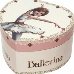 New Trousselier Boîte à bijoux musicale phosphorescente coeur Ballerina