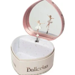 New Trousselier Boîte à bijoux musicale phosphorescente coeur Ballerina