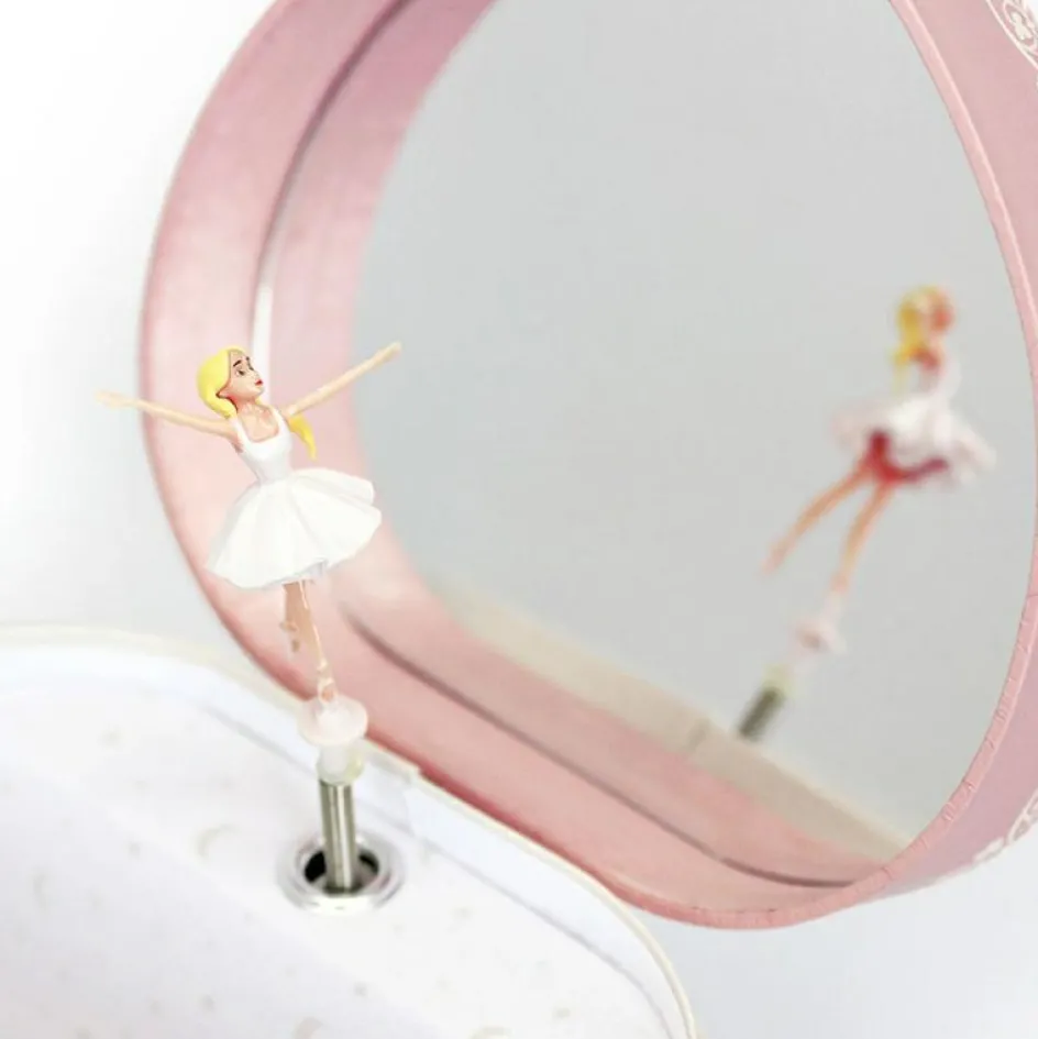 New Trousselier Boîte à bijoux musicale phosphorescente coeur Ballerina