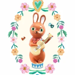 Sale Djeco Boîte à bijoux musicale Roulotte enchantée