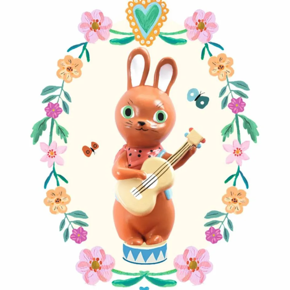 Sale Djeco Boîte à bijoux musicale Roulotte enchantée