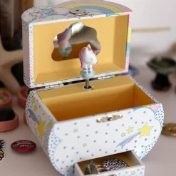 Clearance Djeco Boîte à bijoux musicale Rêves des licornes