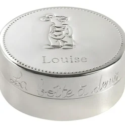 Boîte à dents métal argenté (personnalisable)|ANVIE New