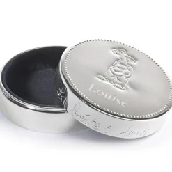 Boîte à dents métal argenté (personnalisable)|ANVIE New