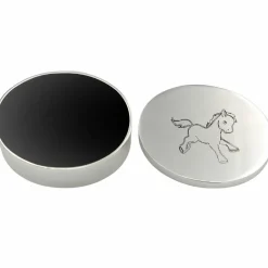 Clearance Daniel Crégut Boîte à dents Petit cheval personnalisable (métal argenté)