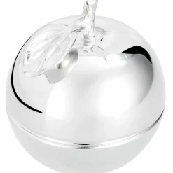 Boîte à dents pomme en métal argenté|Christofle Online