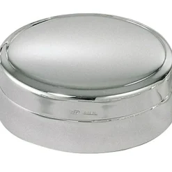 Boîte à dents ronde personnalisable (métal argenté)|Daniel Crégut Hot