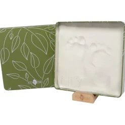 Boîte à empreintes Baby Box Carrée Olive Tree|Petit Artichaut