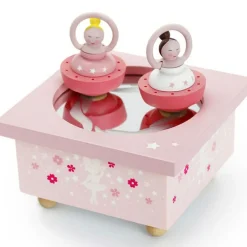 Boîte à musique Bois Ballerine Rose|Trousselier Online