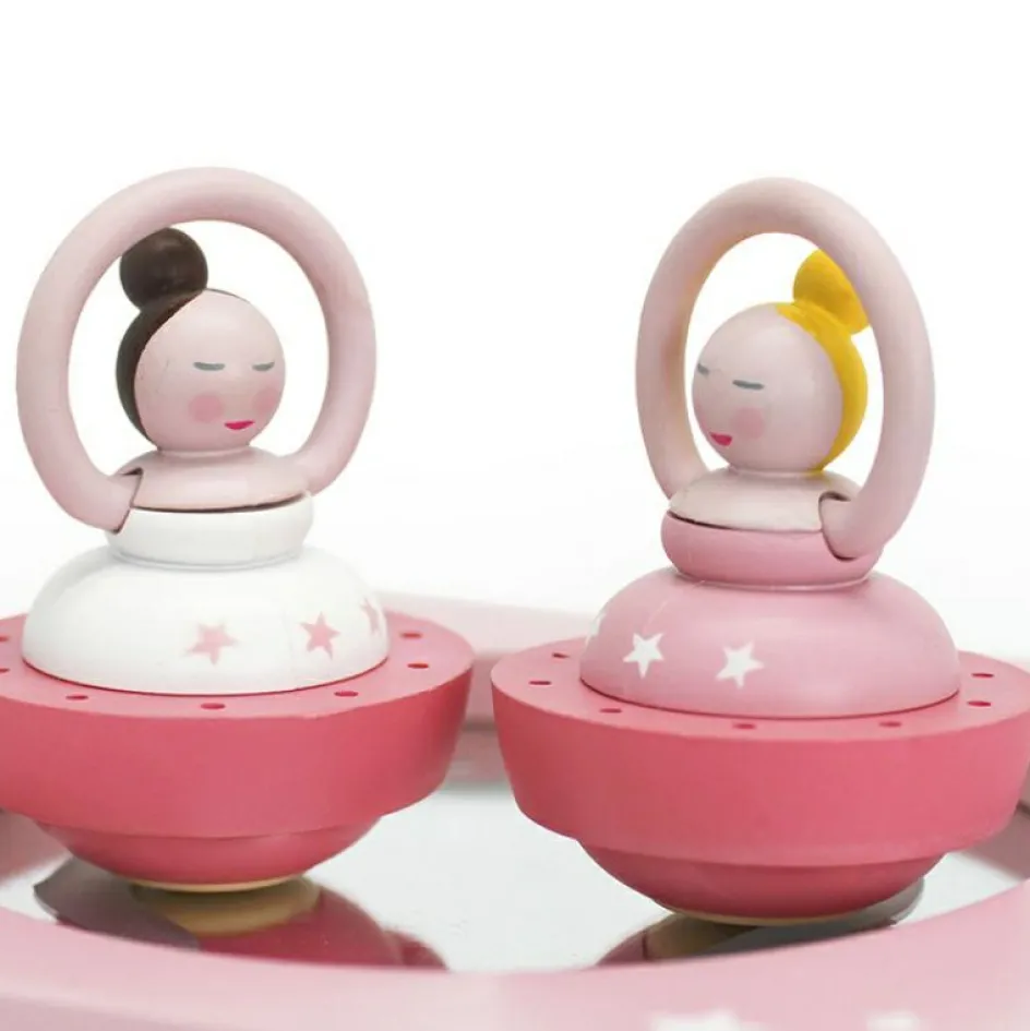Boîte à musique Bois Ballerine Rose|Trousselier Online